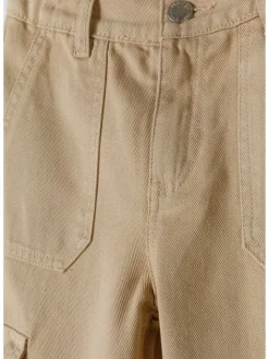 minoti Spodnie cargo 26PANT42 Beżowy Regular Fit