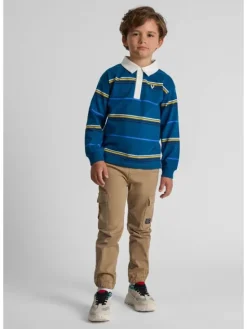 minoti Spodnie cargo 27PANT3 Szary Regular Fit