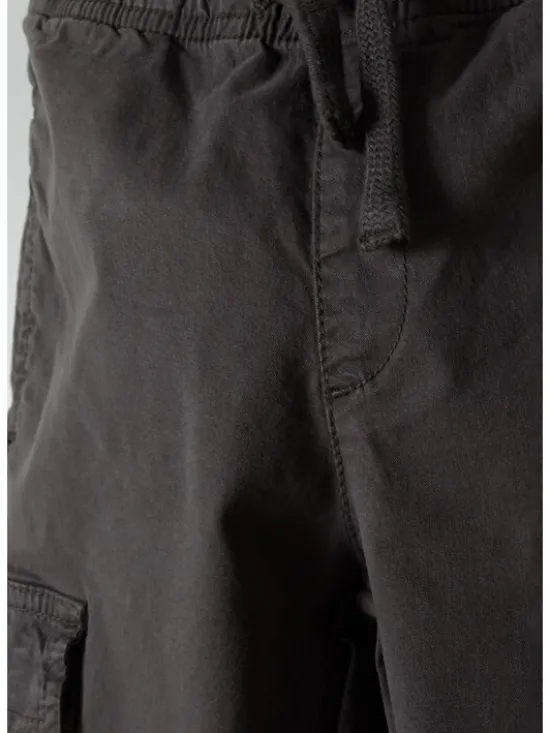 minoti Spodnie cargo 23pant4 Szary Regular Fit
