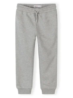minoti Spodnie dresowe 29FLEECE287 Czarny Slim Fit