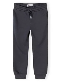 minoti Spodnie dresowe 29FLEECE287 Czarny Slim Fit