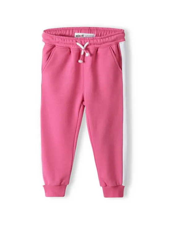 minoti Spodnie dresowe 14fleece 12 Różowy Regular Fit