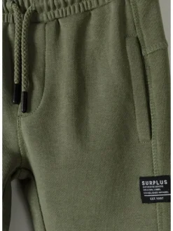 minoti Spodnie dresowe 23fleece45 Khaki Regular Fit