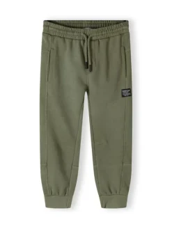 minoti Spodnie dresowe 23fleece45 Khaki Regular Fit