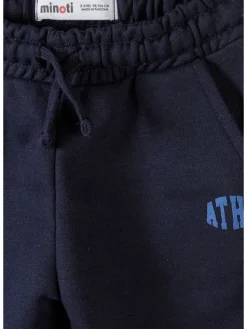 minoti Spodnie dresowe 29FLEECE205B Granatowy Jogger Fit