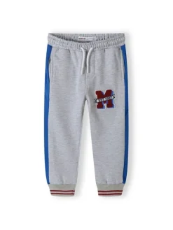 minoti Spodnie dresowe 17FLEECE 10 Szary Regular Fit