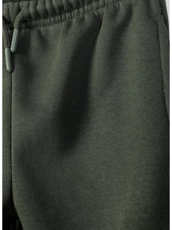 minoti Spodnie dresowe 29FLEECE282 Khaki Regular Fit