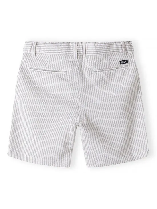 minoti Spodnie garniturowe 29FORMAL253B Szary Regular Fit
