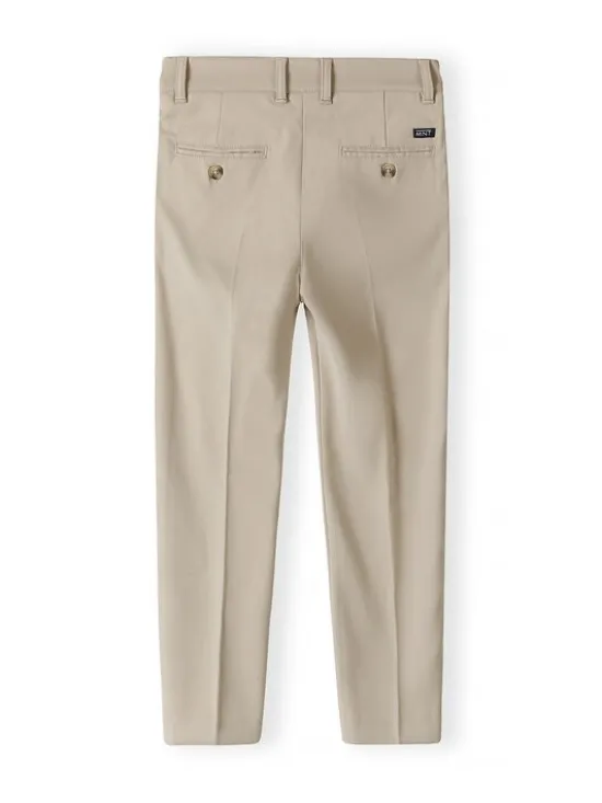 minoti Spodnie materiałowe 29FORMAL250B Szary Regular Fit