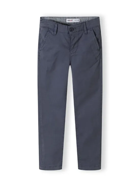 minoti Spodnie materiałowe 27pant40 Niebieski Regular Fit