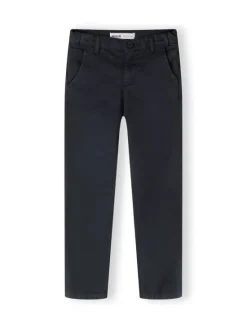 minoti Spodnie materiałowe 23pant50 Granatowy Regular Fit