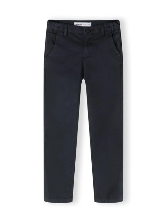 minoti Spodnie materiałowe 23pant50 Granatowy Regular Fit