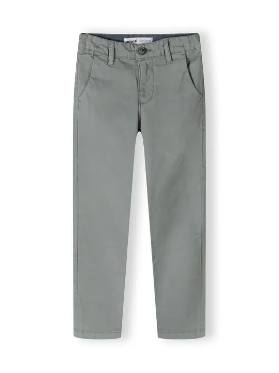 minoti Spodnie materiałowe 23pant52 Szary Regular Fit