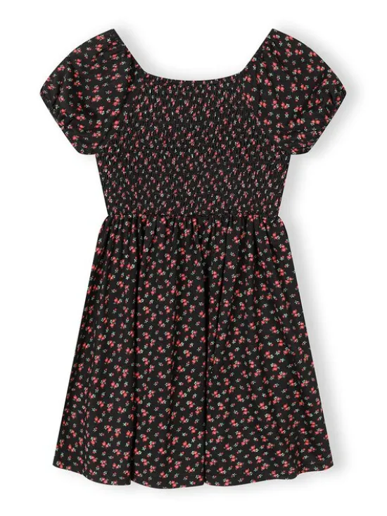 minoti Sukienka codzienna 30DRESS164 Czarny Regular Fit