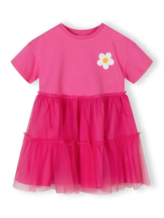 minoti Sukienka codzienna 30DRESS114 Różowy Regular Fit