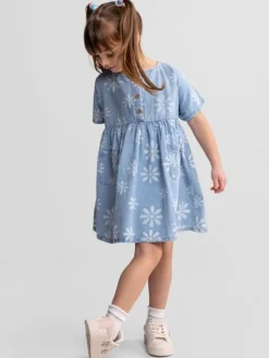 minoti Sukienka codzienna 30DRESS112 Granatowy Regular Fit