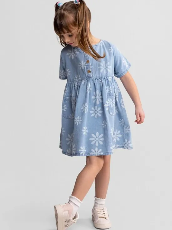 minoti Sukienka codzienna 30DRESS112 Granatowy Regular Fit