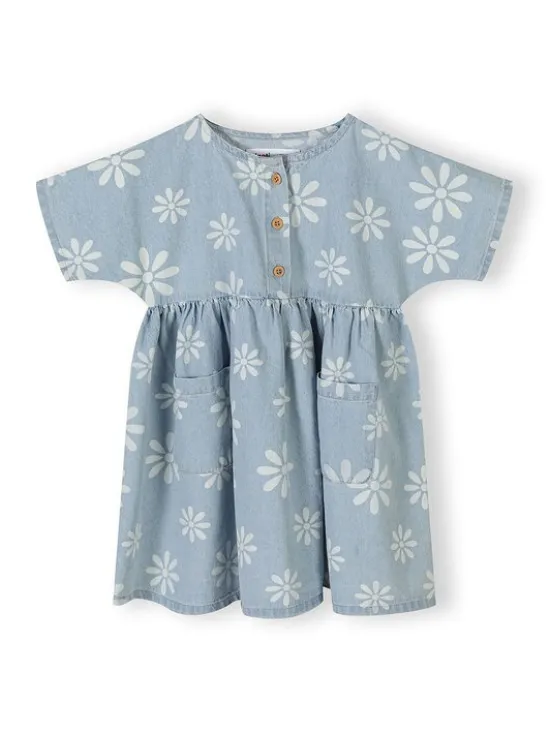 minoti Sukienka codzienna 30DRESS112 Granatowy Regular Fit
