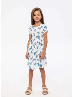 minoti Sukienka letnia 14dress 40 Biały Regular Fit