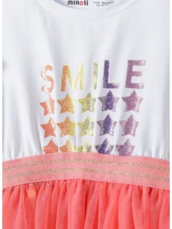 minoti Sukienka letnia 18DRESS 6 Czerwony Regular Fit