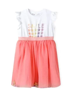 minoti Sukienka letnia 18DRESS 6 Czerwony Regular Fit