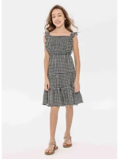 minoti Sukienka letnia dune 4 Czarny Regular Fit