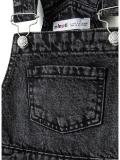 minoti Szorty jeansowe 22dung41 Czarny Regular Fit