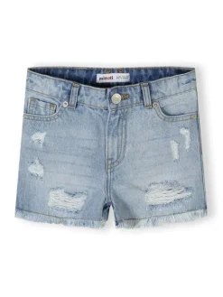 minoti Szorty jeansowe 30SHORT150 Granatowy Regular Fit