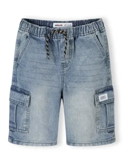 minoti Szorty jeansowe 29SHORT251 Granatowy Regular Fit