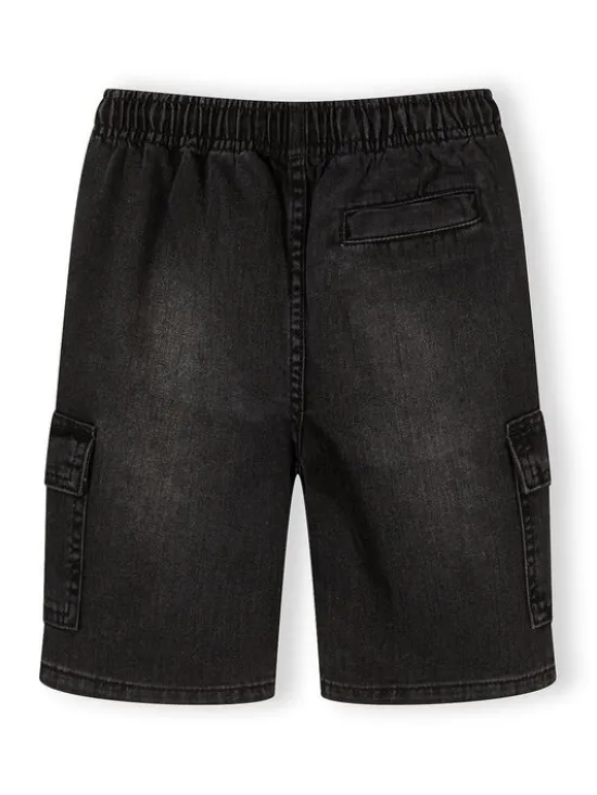minoti Szorty jeansowe 29SHORT251 Granatowy Regular Fit