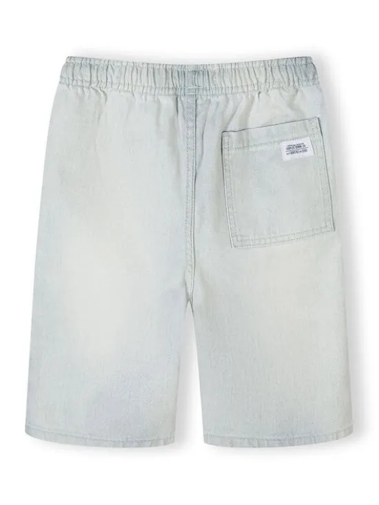 minoti Szorty jeansowe 29SHORT252 Błękitny Regular Fit