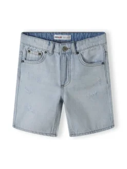 minoti Szorty jeansowe 23short41 Niebieski jasny Regular Fit