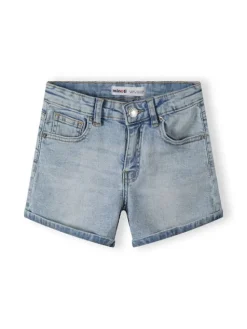 minoti Szorty jeansowe 22short42 Niebieski Regular Fit