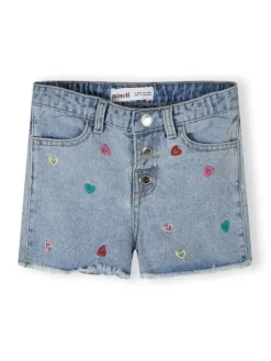 minoti Szorty jeansowe 30SHORT102 Granatowy Regular Fit