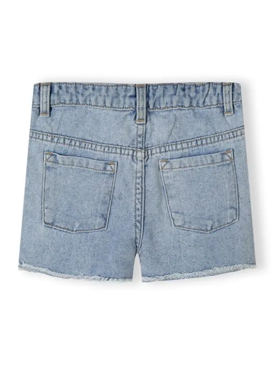 minoti Szorty jeansowe 30SHORT102 Granatowy Regular Fit