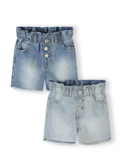 minoti Szorty jeansowe 30SHORT154 Granatowy Regular Fit