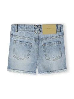 minoti Szorty jeansowe 30SHORT151 Czarny Regular Fit