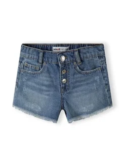 minoti Szorty jeansowe 22short40 Niebieski Regular Fit