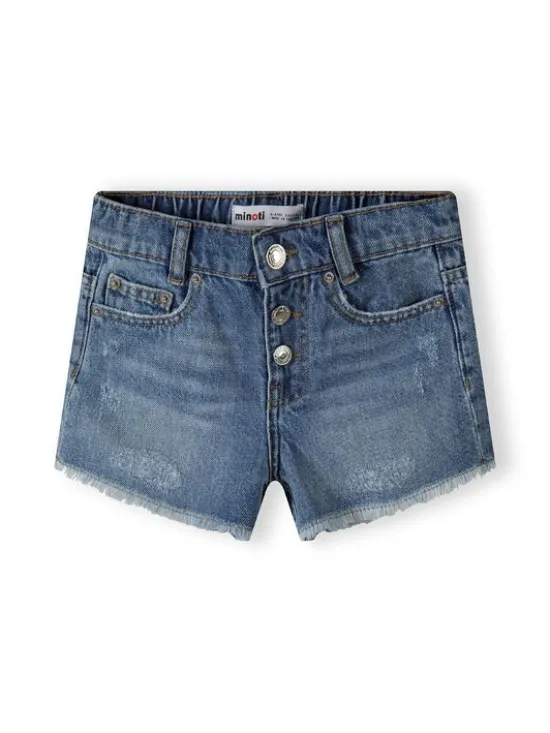 minoti Szorty jeansowe 22short40 Niebieski Regular Fit