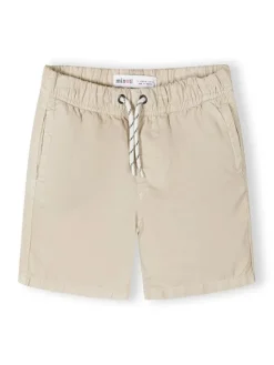 minoti Szorty materiałowe 29SHORT259 Khaki Regular Fit