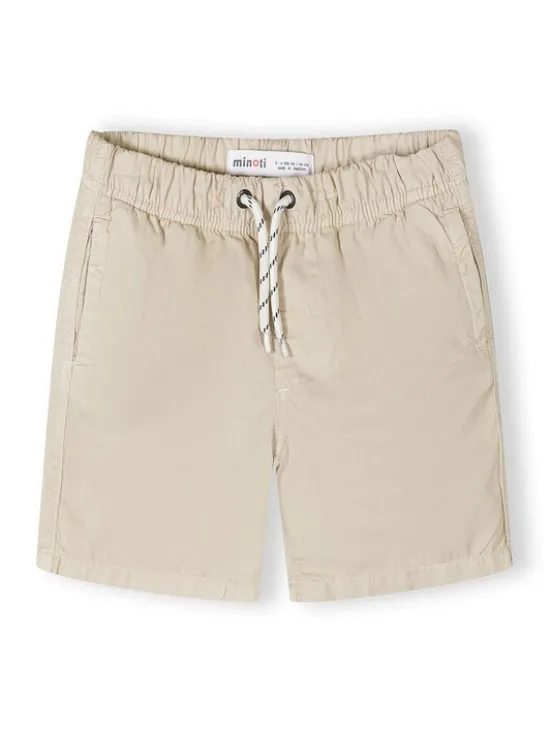 minoti Szorty materiałowe 29SHORT259 Khaki Regular Fit