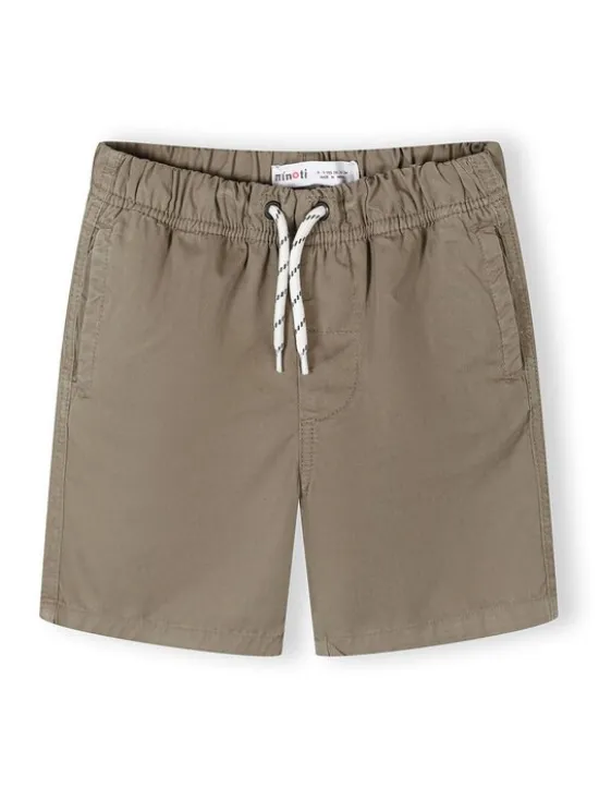 minoti Szorty materiałowe 29SHORT259 Khaki Regular Fit