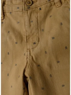 minoti Szorty materiałowe 17SHORT 52 Brązowy Regular Fit