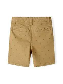 minoti Szorty materiałowe 17SHORT 52 Brązowy Regular Fit