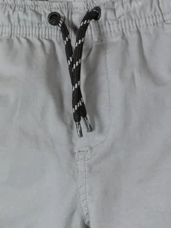 minoti Szorty materiałowe 29SHORT261 Szary Regular Fit