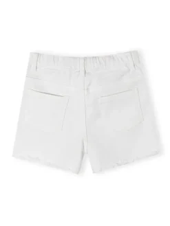 minoti Szorty 30SHORT167 Biały Regular Fit