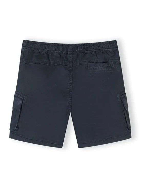 minoti Szorty 29SHORT262 Granatowy Regular Fit