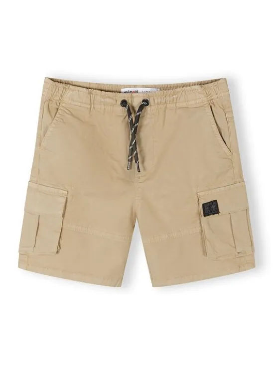 minoti Szorty 29SHORT262 Granatowy Regular Fit