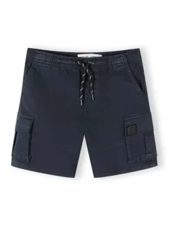 minoti Szorty 29SHORT262 Granatowy Regular Fit