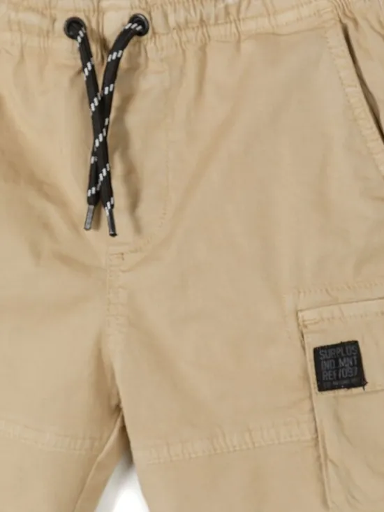 minoti Szorty 29SHORT262 Granatowy Regular Fit